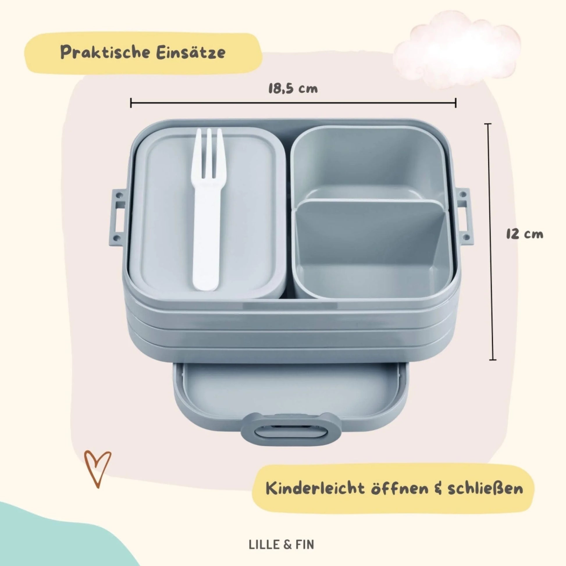 Mepal Bento blau Größe