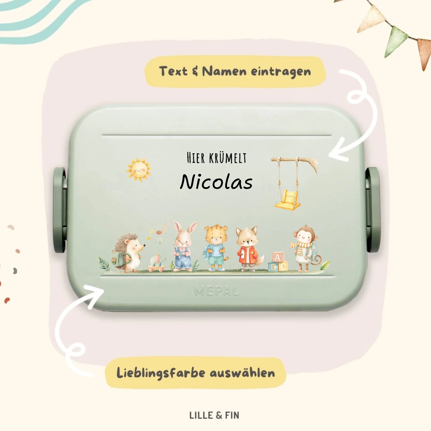 Mepal Bento sage Explainer