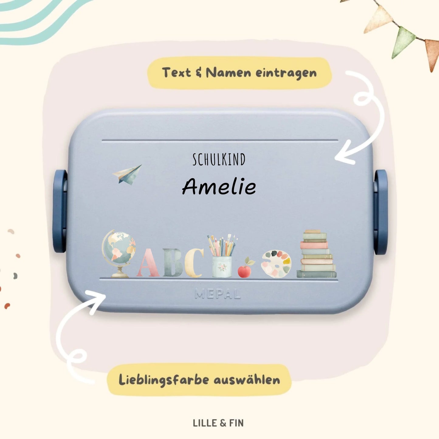 Mepal Bento blau Explainer