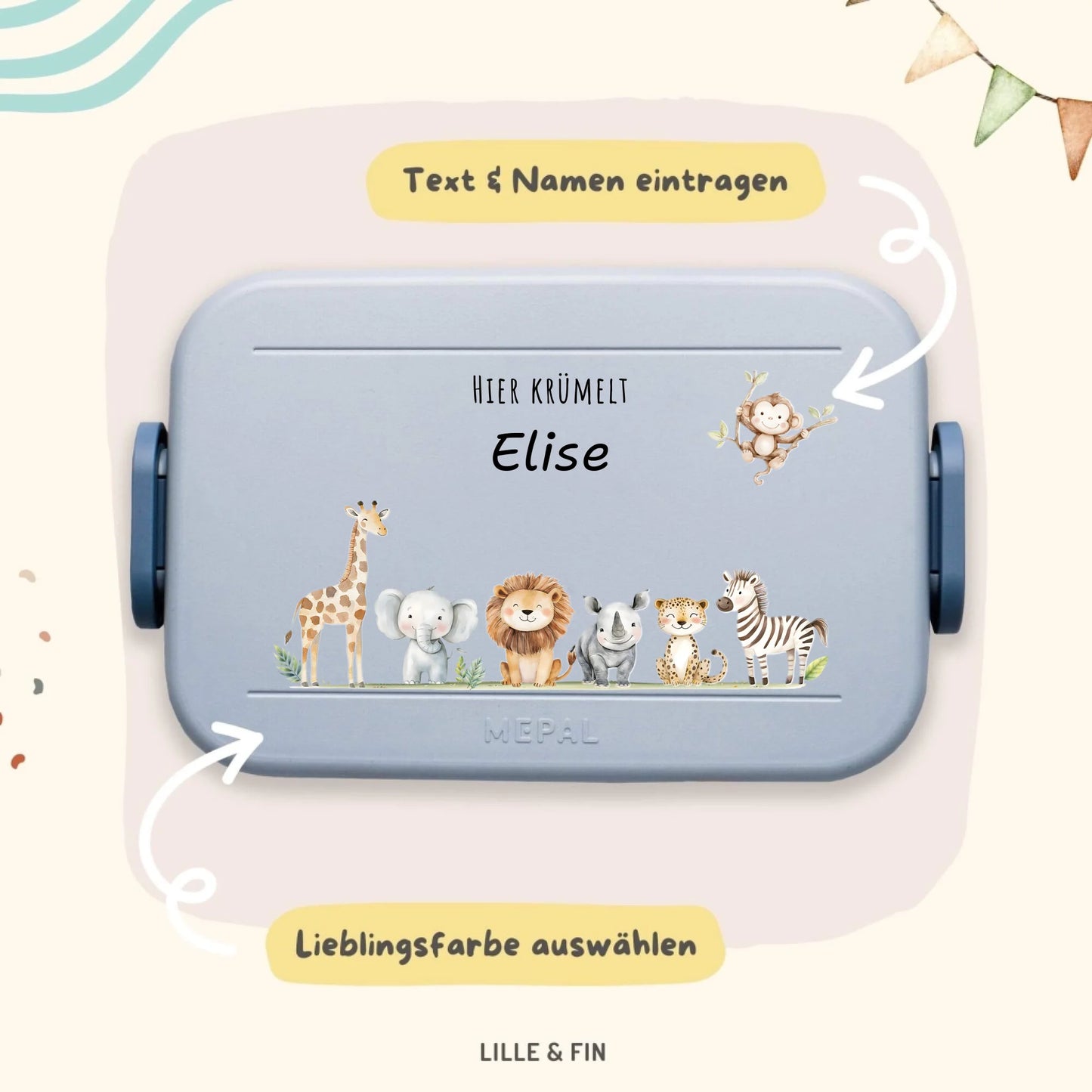 Mepal Bento blau Explainer