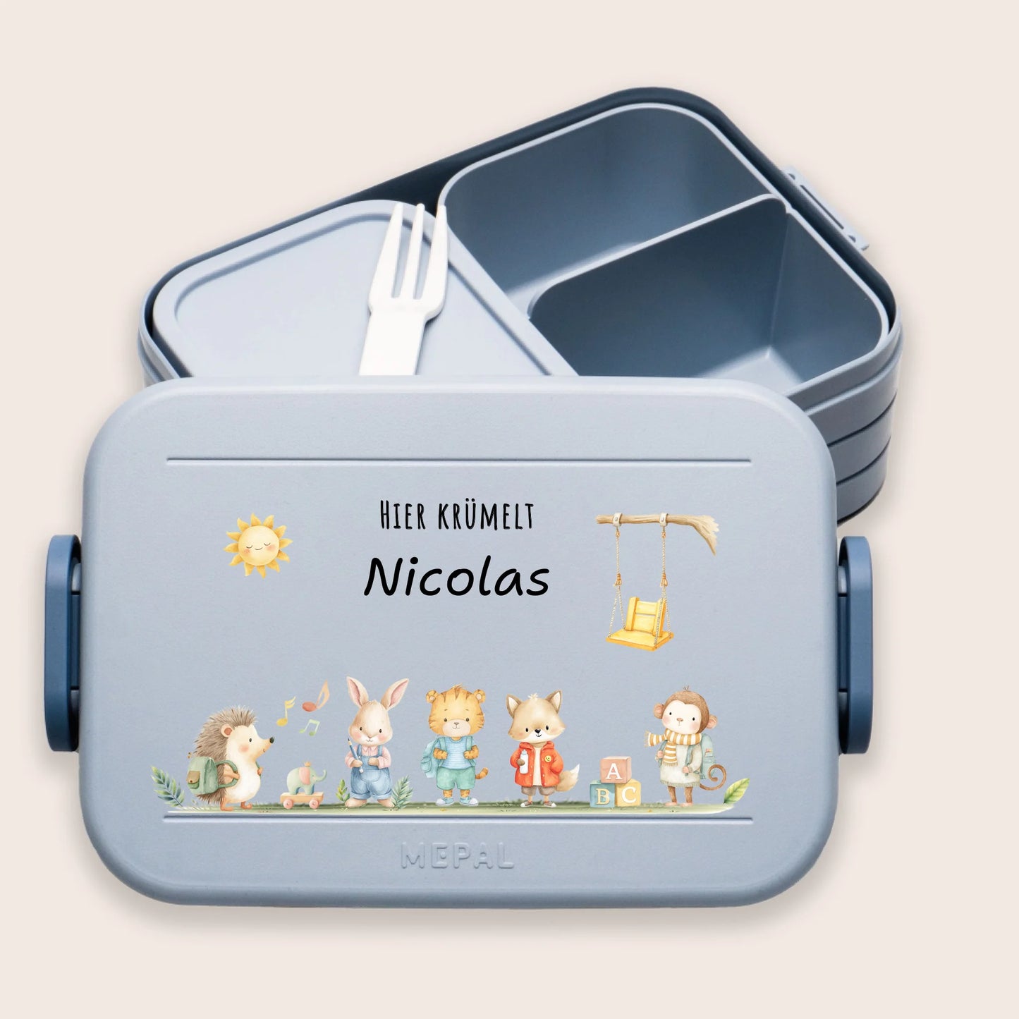 Bento Nordic Blue