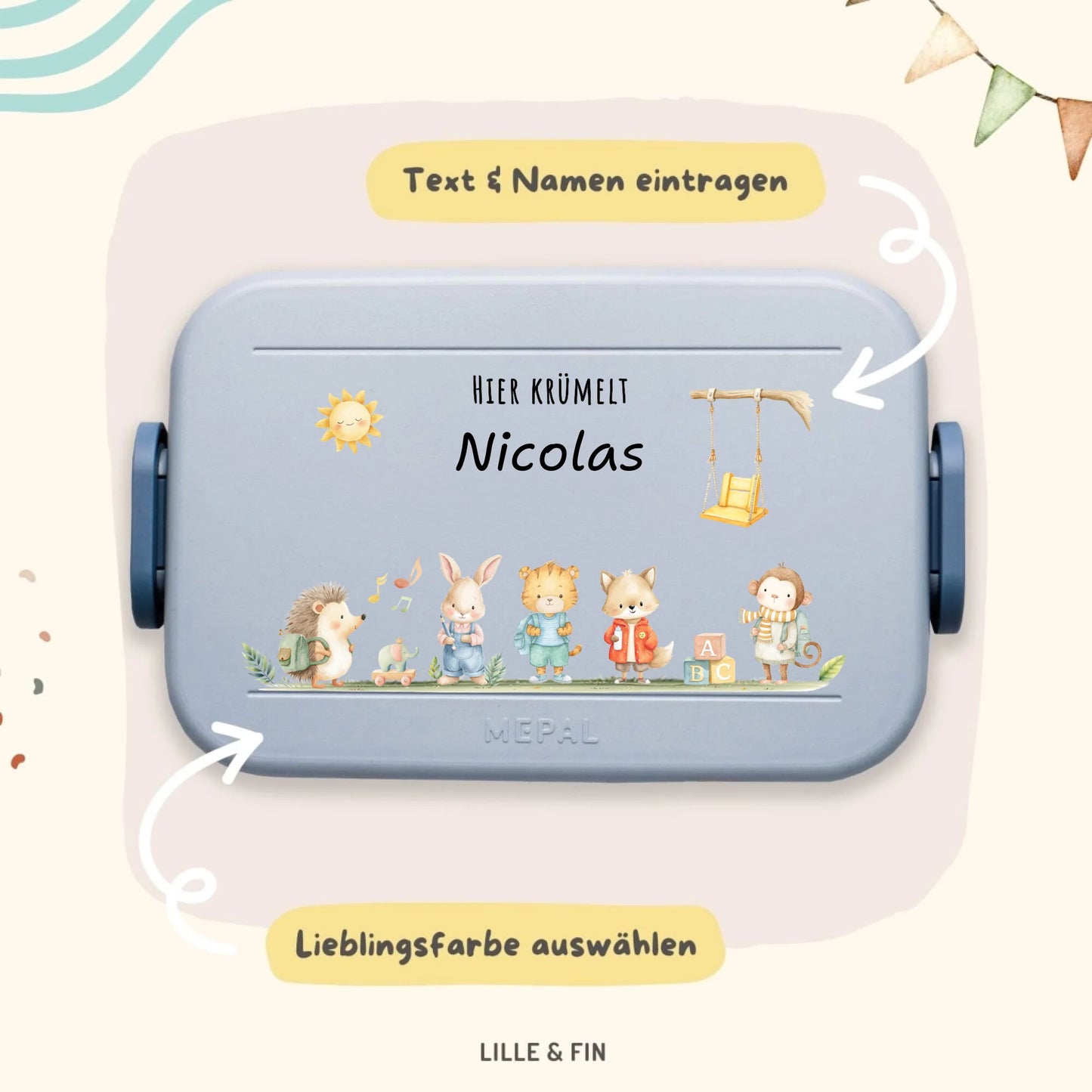 Mepal Bento blau Explainer