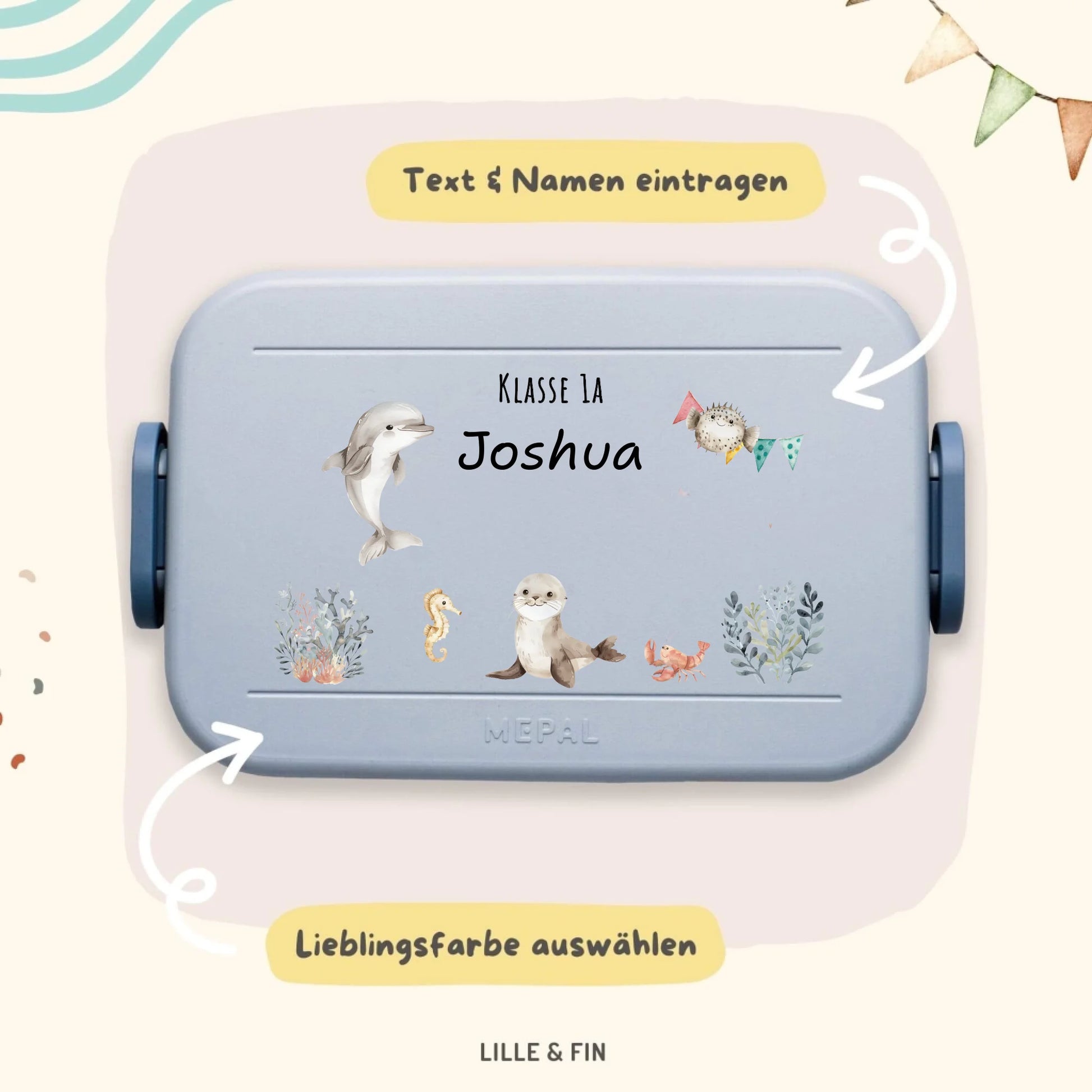 Mepal Bento blau Explainer