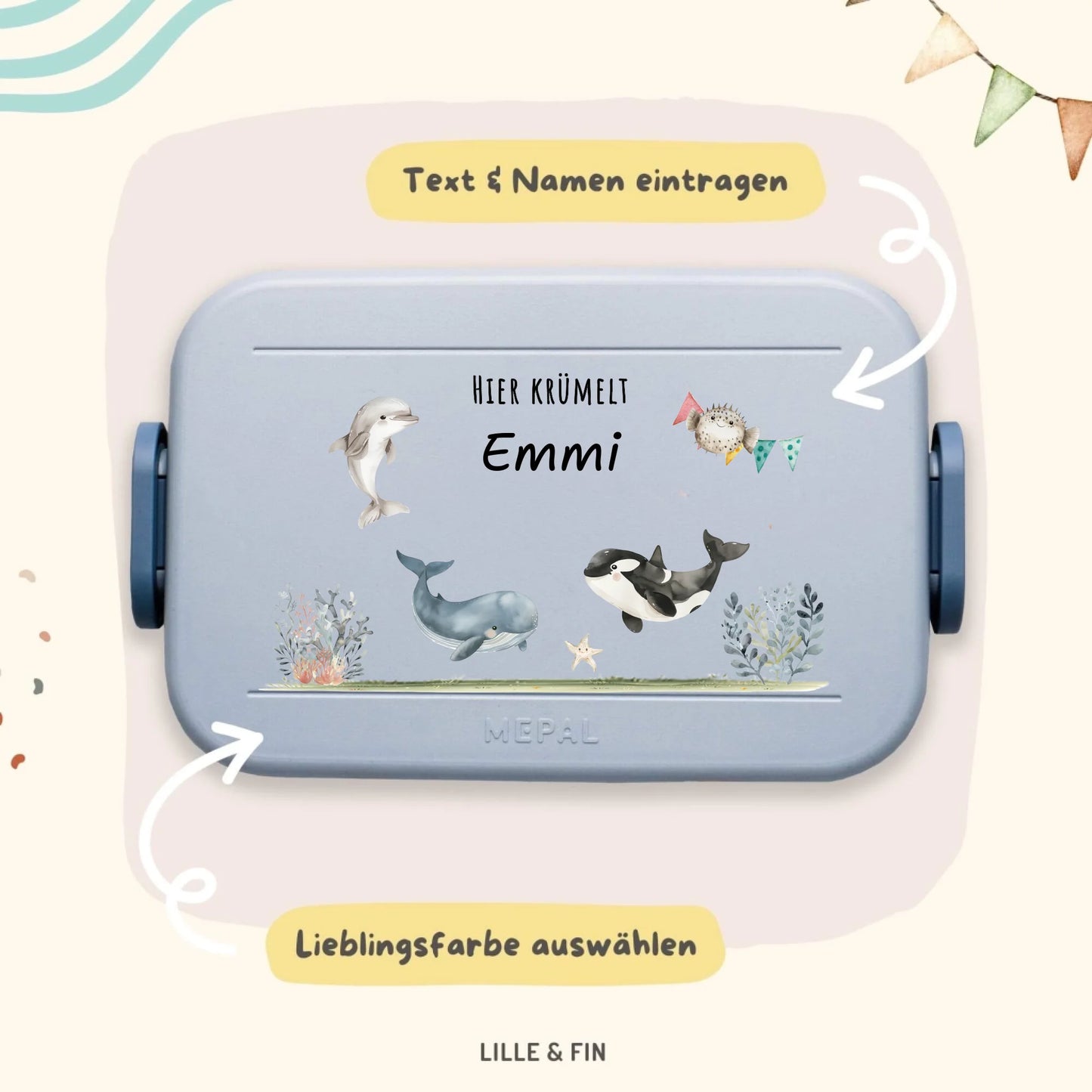 Mepal Bento blau Explainer