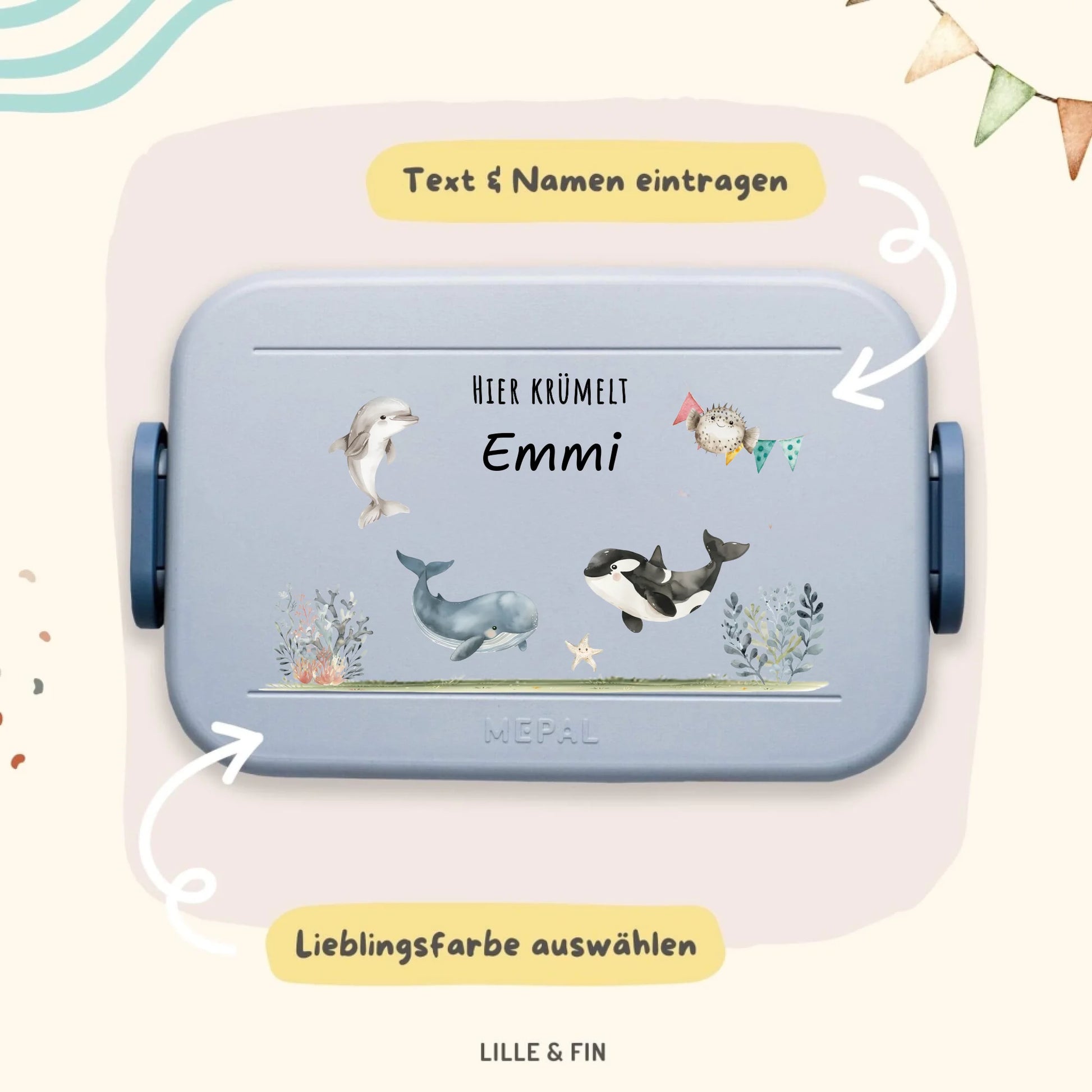 Mepal Bento blau Explainer