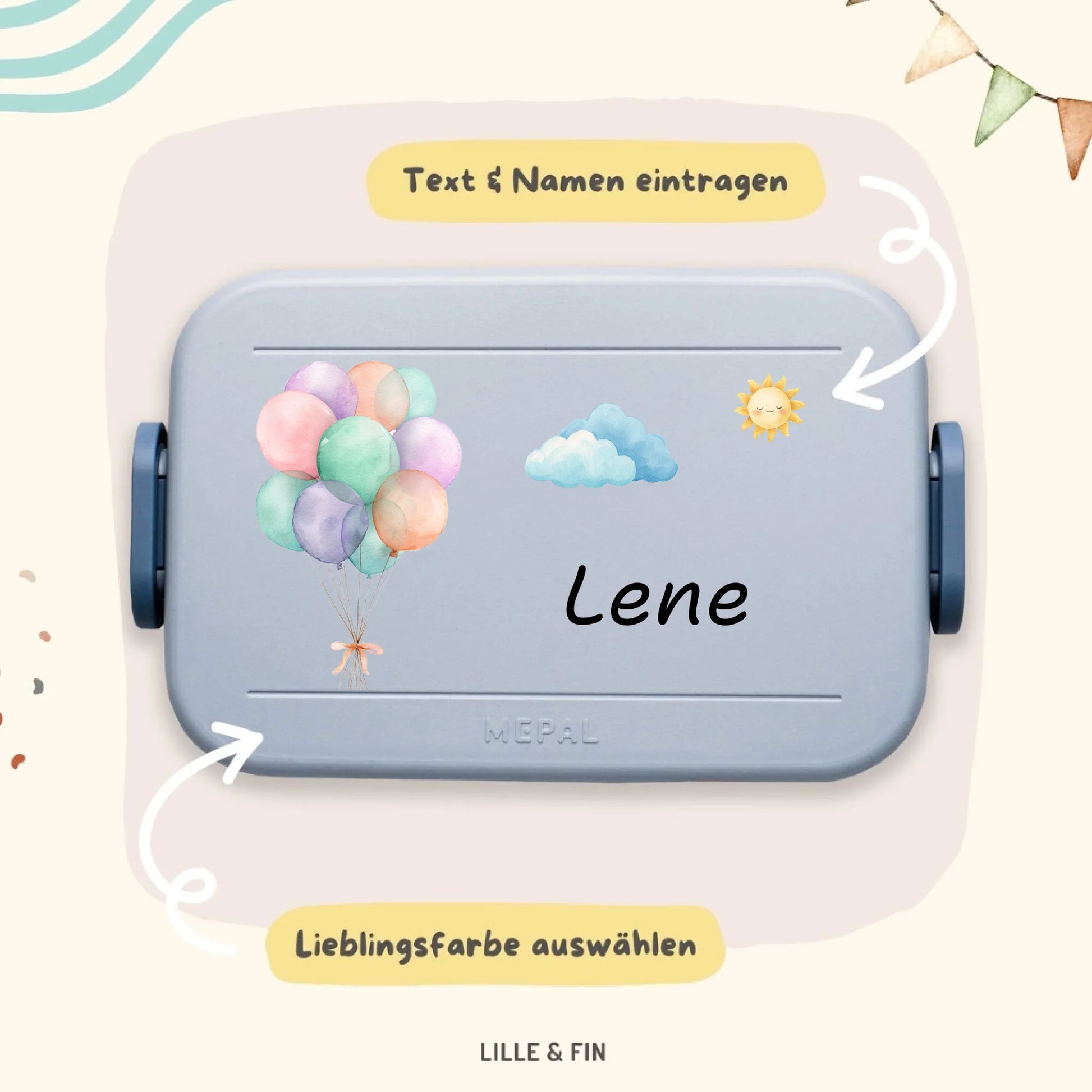 Mepal Bento blau Explainer