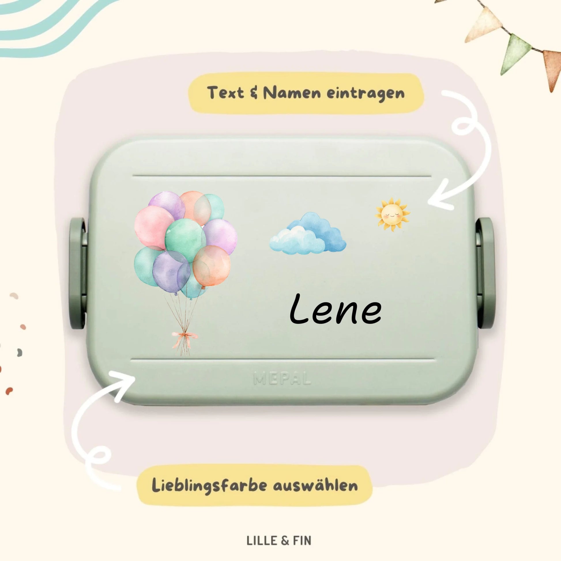 Mepal Bento sage Explainer