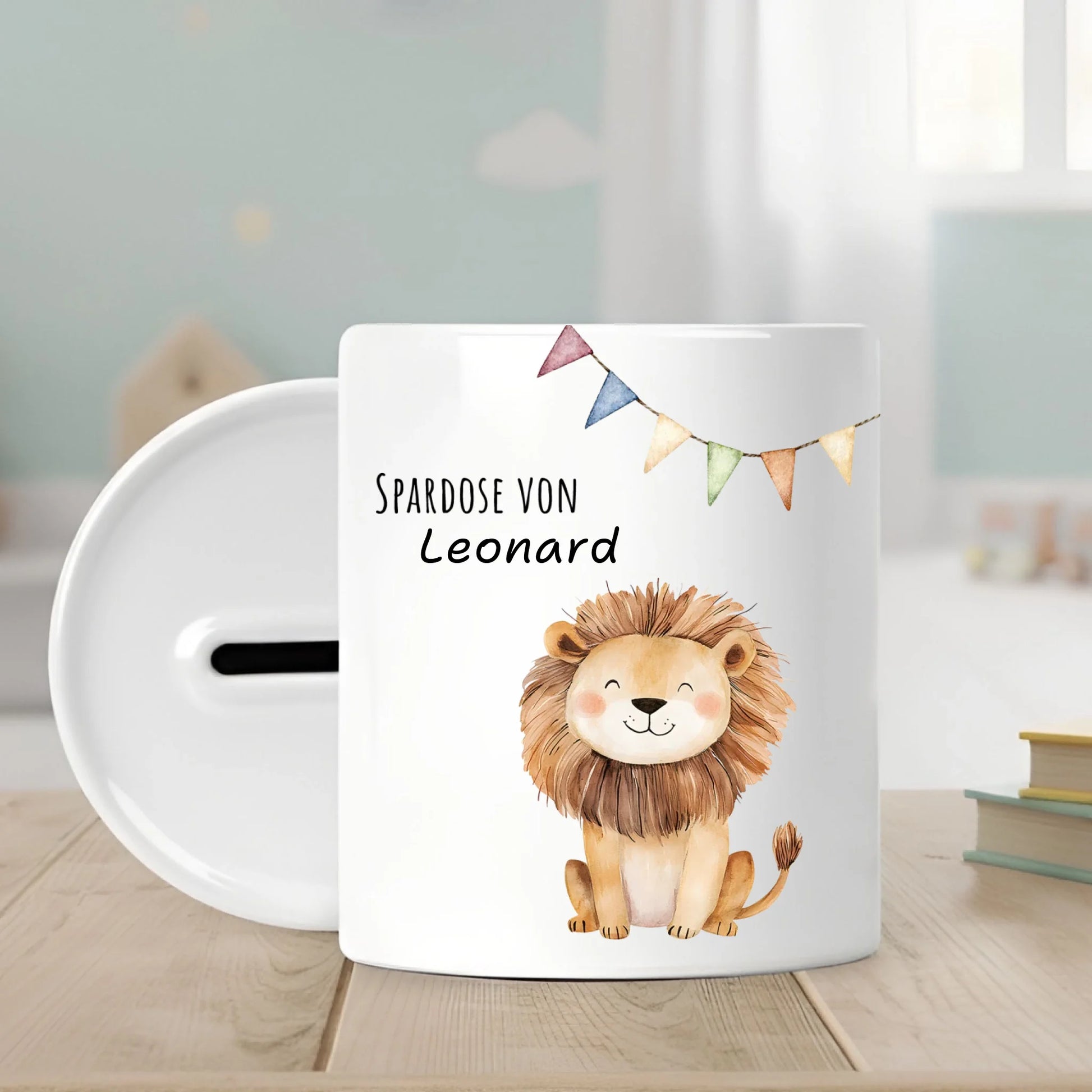 Personalisierte Spardose