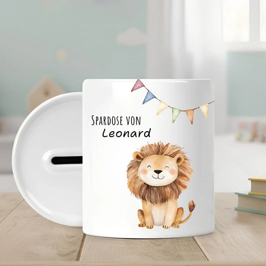 Personalisierte Spardose